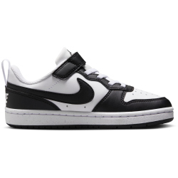 NIKE Court Borough Low Recraft Sneaker Kinder 131 - white/black 28.5