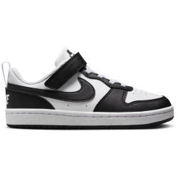 NIKE Court Borough Low Recraft Sneaker Kinder 131 - white/black 28.5