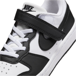 NIKE Court Borough Low Recraft Sneaker Kinder 131 - white/black 28.5