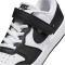 NIKE Court Borough Low Recraft Sneaker Kinder 131 - white/black 28.5