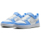 NIKE Court Borough Low Recraft Sneaker Kinder 128 - summit white/vast grey-cobalt pulse 28.5