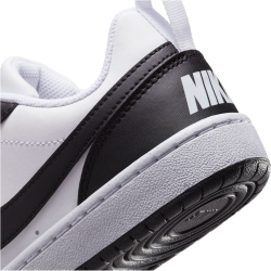 NIKE Court Borough Low Recraft Sneaker Kinder 131 - white/black 39