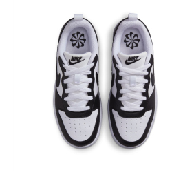 NIKE Court Borough Low Recraft Sneaker Kinder 131 - white/black 39
