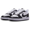 NIKE Court Borough Low Recraft Sneaker Kinder 131 - white/black 39