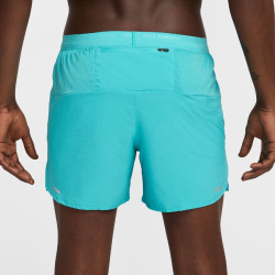NIKE Stride Dri-FIT 5" Brief-Lined Laufshorts Herren 345 - dusty cactus/black/reflective silv XS