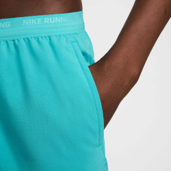 NIKE Stride Dri-FIT 5" Brief-Lined Laufshorts Herren 345 - dusty cactus/black/reflective silv XS