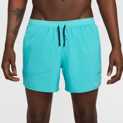 NIKE Stride Dri-FIT 5" Brief-Lined Laufshorts Herren 345 - dusty cactus/black/reflective silv XS