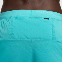 NIKE Stride Dri-FIT 5" Brief-Lined Laufshorts Herren 345 - dusty cactus/black/reflective silv XS