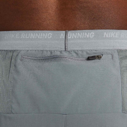 NIKE Stride Dri-FIT 5" Brief-Lined Laufshorts Herren 084 - smoke grey/black/reflective silv XS