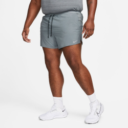 NIKE Stride Dri-FIT 5" Brief-Lined Laufshorts Herren 084 - smoke grey/black/reflective silv XS