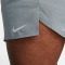 NIKE Stride Dri-FIT 5" Brief-Lined Laufshorts Herren 084 - smoke grey/black/reflective silv XS