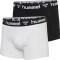 2er Pack hummel Mars Boxershorts black/white S