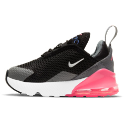 NIKE Air Max 270 Baby-Sneaker 020 - black/metallic silver-smoke grey 23.5