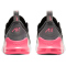 NIKE Air Max 270 Baby-Sneaker 020 - black/metallic silver-smoke grey 23.5
