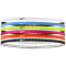 6er Pack NIKE Flex Classic Slim Haarbänder 702 - volt/vivid pink/white