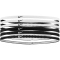 6er Pack NIKE Flex Classic Slim Haarbänder 189 - white/black/white