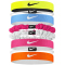 8er Pack NIKE Flex Classic Mixed Haargummis 726 - volt/white/black