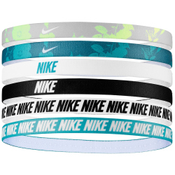 6er Pack NIKE Flex Classic Printed Haarbänder 718 -...