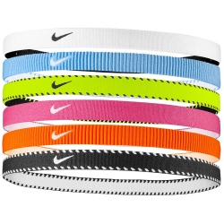 6er Pack NIKE Flex Classic Haarbänder 702 -...