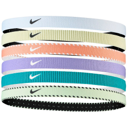 6er Pack NIKE Flex Classic Haarbänder 552 - lilac...