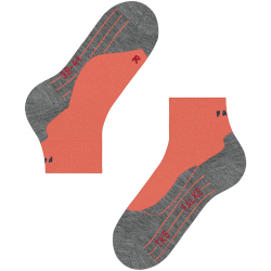 FALKE TK5 Trekkingsocken Short Damen 8017 - coral 35-36