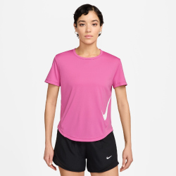 NIKE Tempo Swoosh Dri-FIT kurzarm Laufshirt Damen