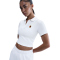 NIKE Court Cropped Poloshirt Damen