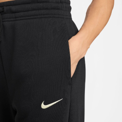 NIKE Sportswear Phoenix Fleece High-Waist Jogginghose Damen 010 - black/sail XS
