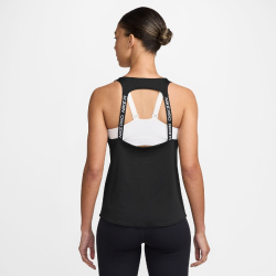 NIKE Pro Dri-FIT Tanktop Damen 010 - black/white XL