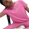 NIKE One Classic Dri-FIT T-Shirt Damen 675 - playful pink/white S