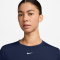 NIKE One Classic Dri-FIT T-Shirt Damen 410 - midnight navy/white S