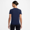 NIKE One Classic Dri-FIT T-Shirt Damen 410 - midnight navy/white S