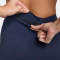 NIKE One High-Waist Leggings Damen 410 - midnight navy/white S