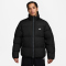 NIKE Club Storm-FIT Pufferjacke Herren 010 - black/white S