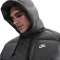 NIKE Club Storm-FIT Parka Herren 068 - iron grey/white XS