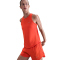 NIKE Tempo Dri-FIT Running Tanktop Damen 633 - picante red/reflective silv L