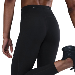 NIKE Dri-FIT Tempo High-Waist 7/8-Leggings Damen 010 - black/reflective silv XS