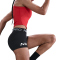 NIKE Pro 365 Mid-Waist 3" kurze Leggings Damen 010 - black/white/white L