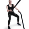 NIKE Pro Mid-Waist 7/8-Leggings Damen 010 - black/white S