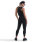 NIKE Tempo High-Waist 7/8-Leggings Damen 010 - black/reflective silv/white S