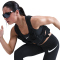 NIKE Tempo High-Waist 7/8-Leggings Damen 010 - black/reflective silv/white S