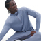 NIKE Stride Dri-FIT 1/2-Zip Midlayer Laufshirt Herren 499 - world indigo/reflective silv S