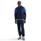 NIKE Club Fleece Kapuzen-Trainingsanzug Herren 451 - obsidian/white/game royal/white S