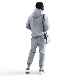NIKE Club Basketball GX OC1 Hoodie Herren 063 - dk grey heather/lt smoke grey/black S