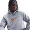 NIKE Club Basketball GX OC1 Hoodie Herren 063 - dk grey heather/lt smoke grey/black S