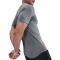 NIKE Pro Training Dri-FIT kurzarm Trainingsshirt Herren 084 - smoke grey/black XXL