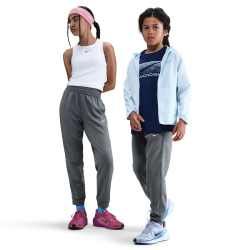NIKE Multi Knit Jogginghose Kinder 084 - smoke grey/black/white M (137-147 cm)