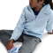 NIKE Multi Knit Jogginghose Kinder 084 - smoke grey/black/white M (137-147 cm)