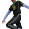 NIKE Sportswear Dri-FIT Club Poly+ Jogginghose Kinder 010 - black/black/white S (128-137 cm)