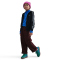 NIKE Sportswear Dri-FIT Club+ Poly Kapuzenjacke Kinder 010 - black/black/white S (128-137 cm)